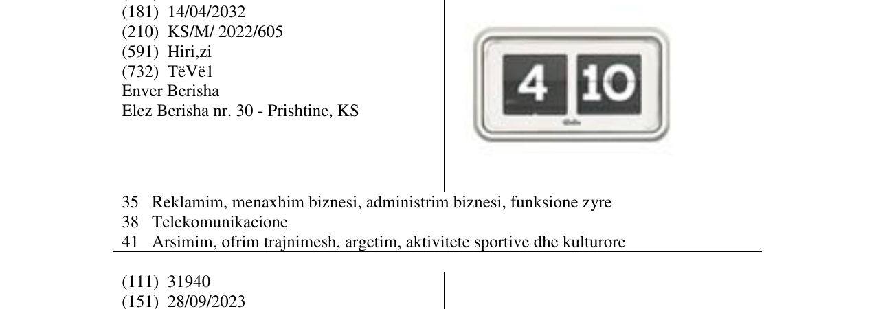 Zëri i markës 4 10 në buletin