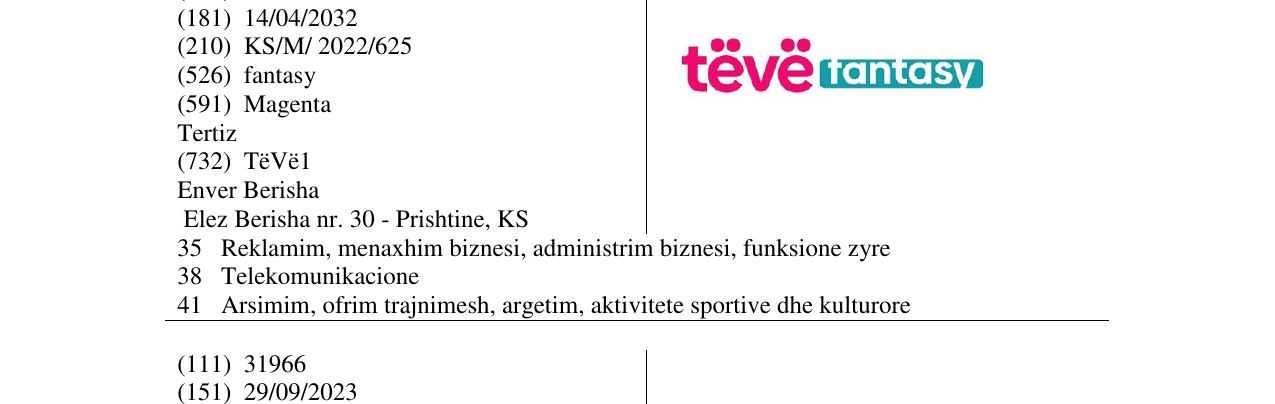 Zëri i markës tëvë fantasy në buletin
