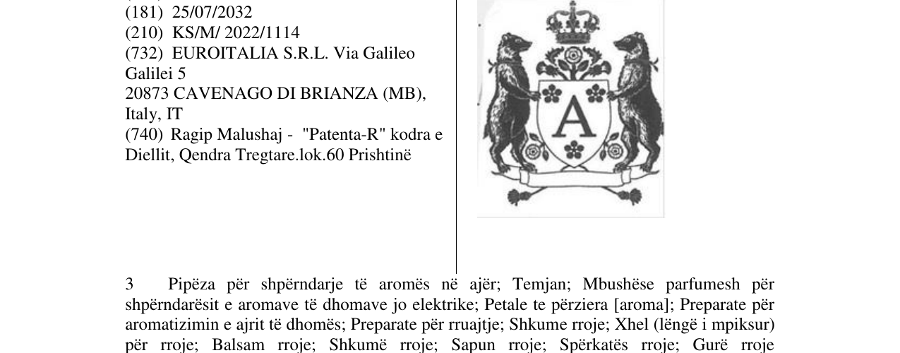 Zëri i markës A në buletin