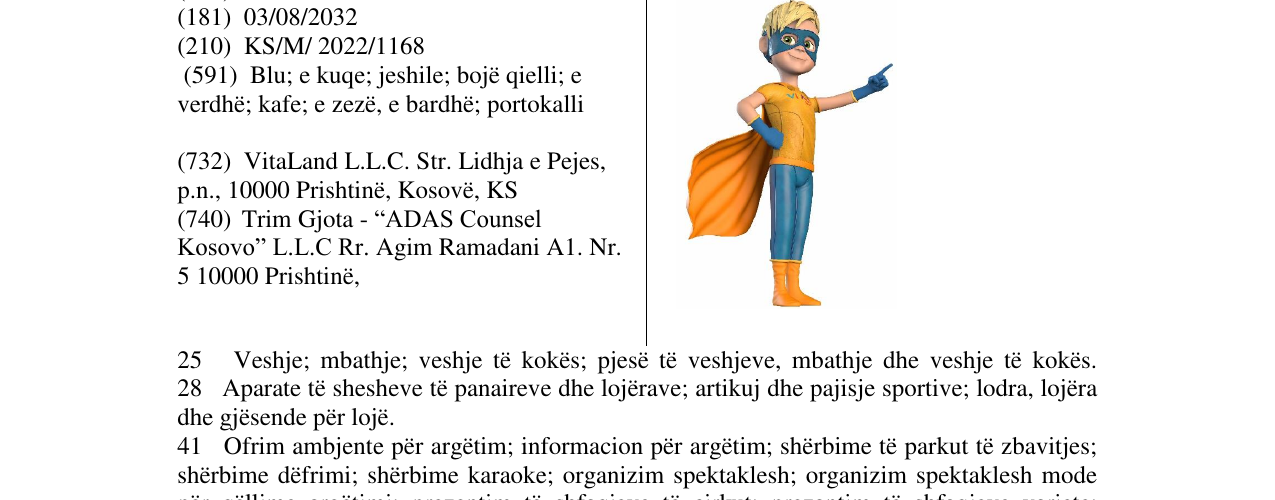 Zëri i markës Markë figurative në buletin