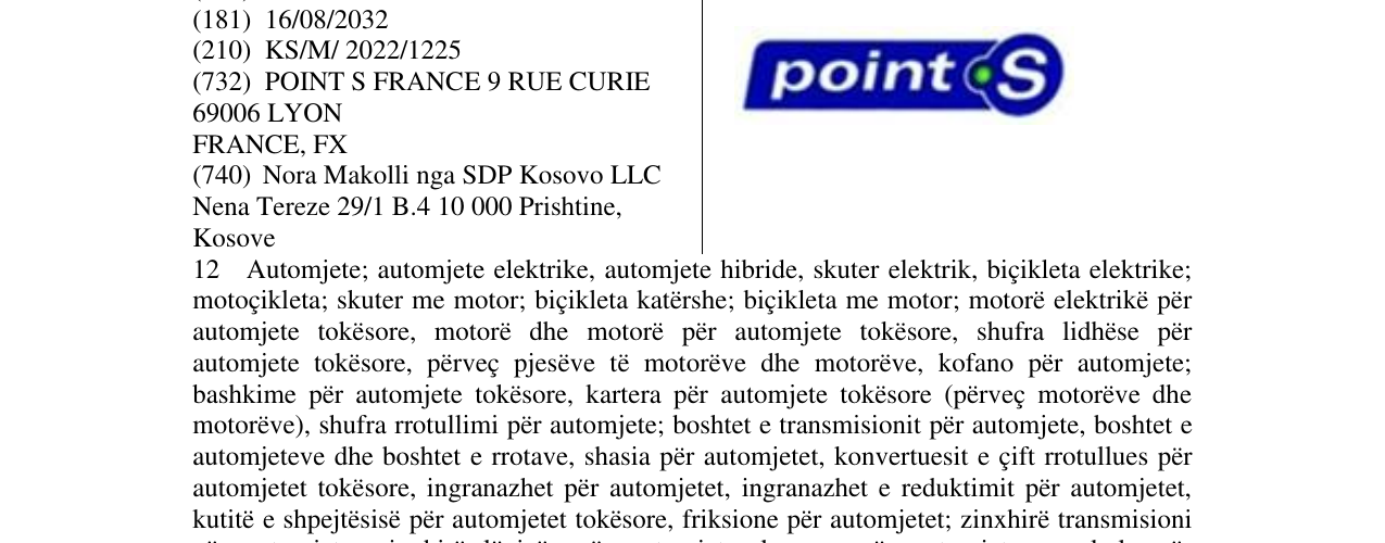 Zëri i markës Markë figurative në buletin