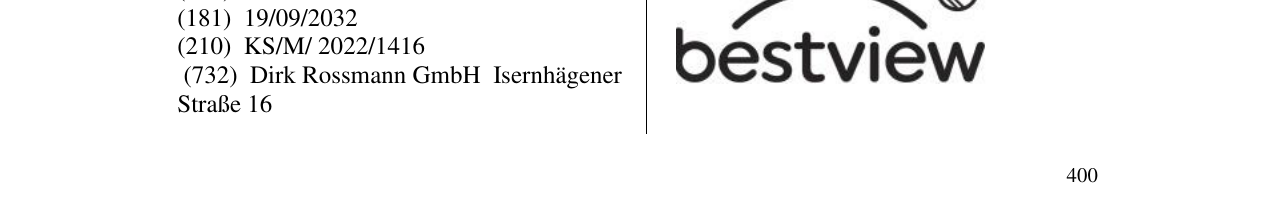 Zëri i markës bestview në buletin