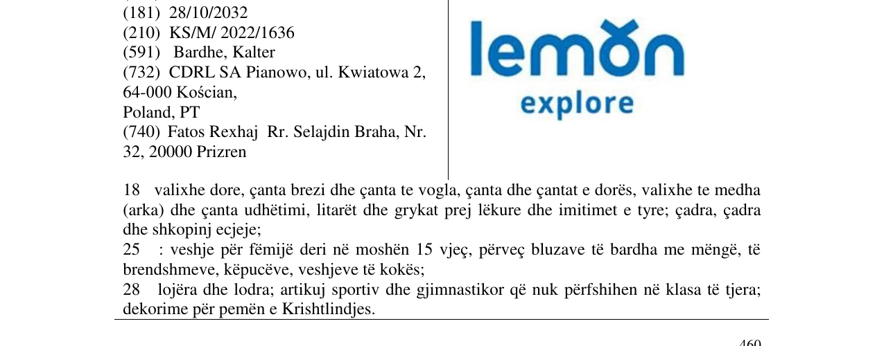 Zëri i markës lemon explore në buletin