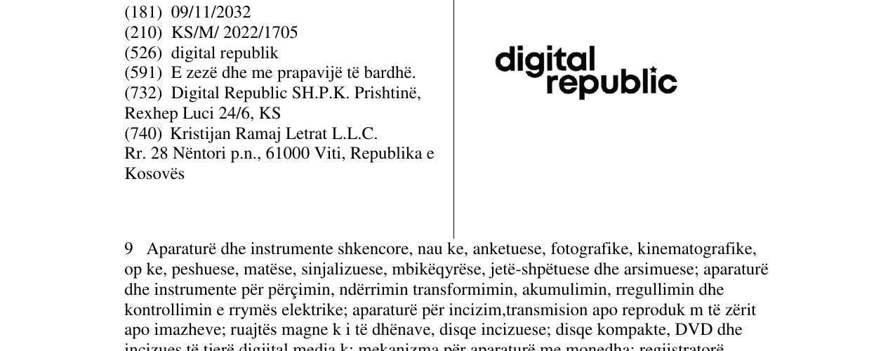 Zëri i markës digital republik në buletin
