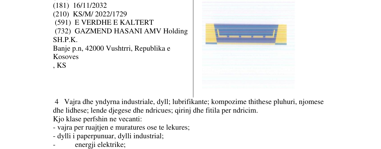Zëri i markës AMV në buletin