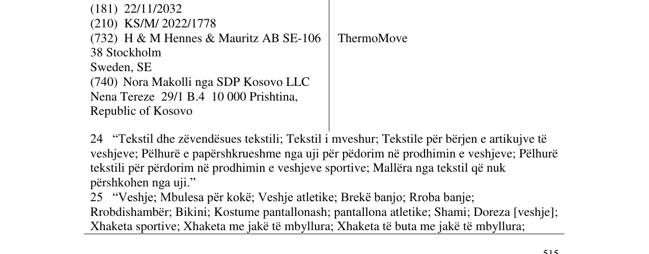 Zëri i markës ThermoMove në buletin