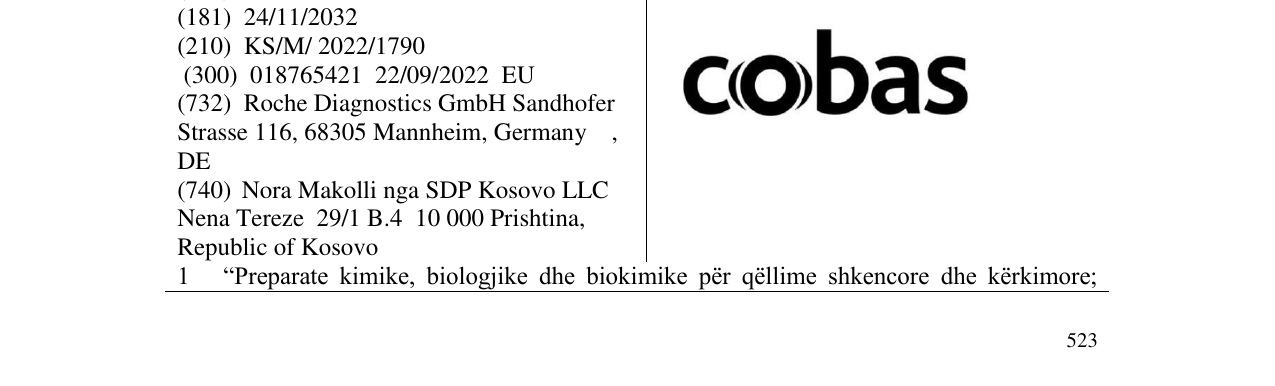 Zëri i markës cobas në buletin