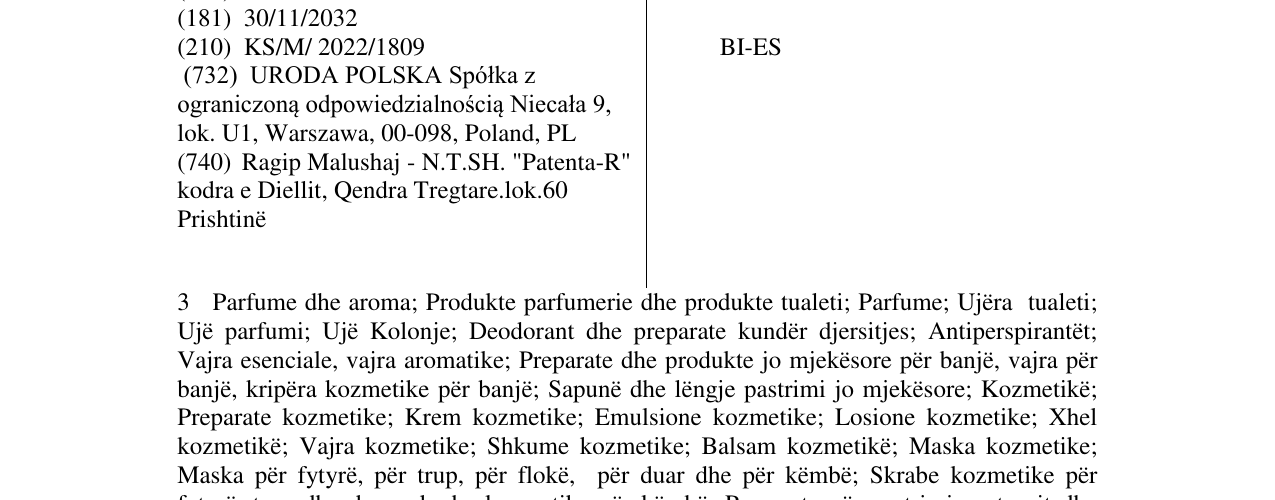 Zëri i markës BI-ES në buletin
