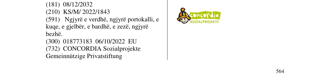 Zëri i markës concordia sozialprojekte në buletin