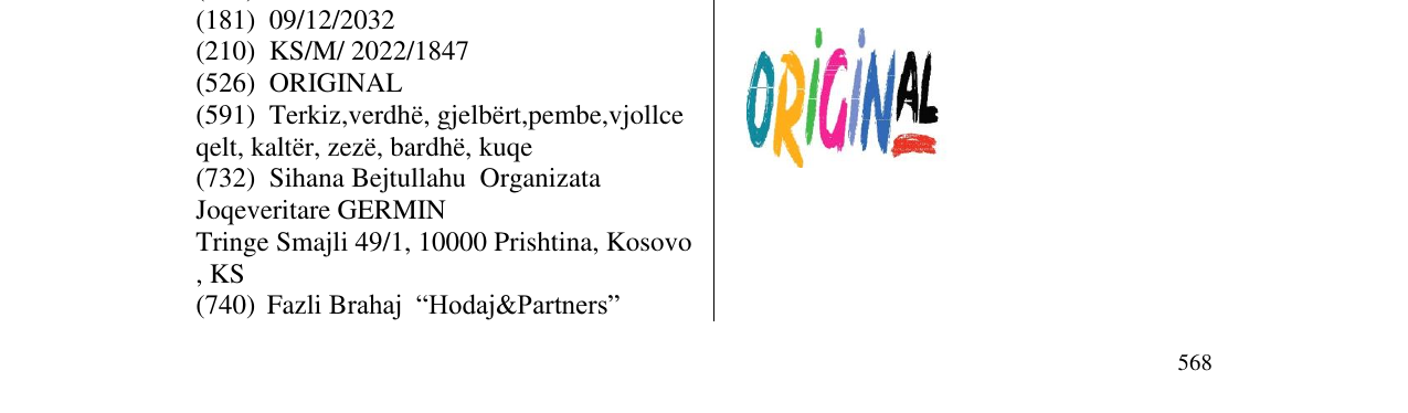 Zëri i markës ORIGINAL në buletin