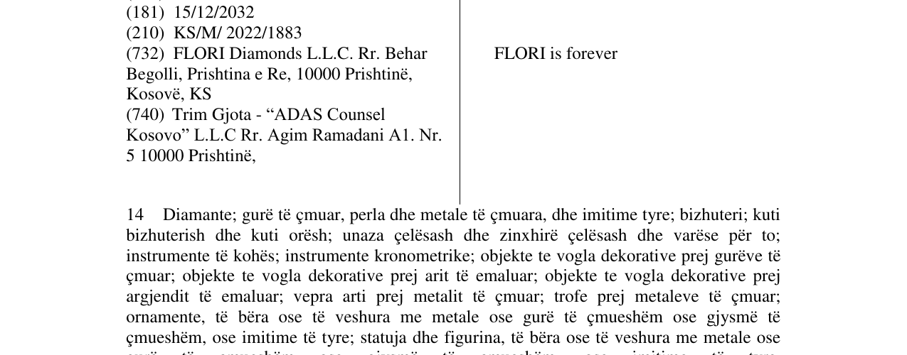 Zëri i markës FLORI is forever në buletin