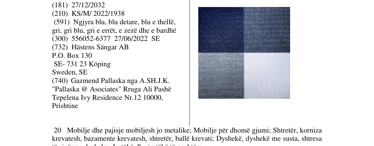 Zëri i markës Markë figurative në buletin