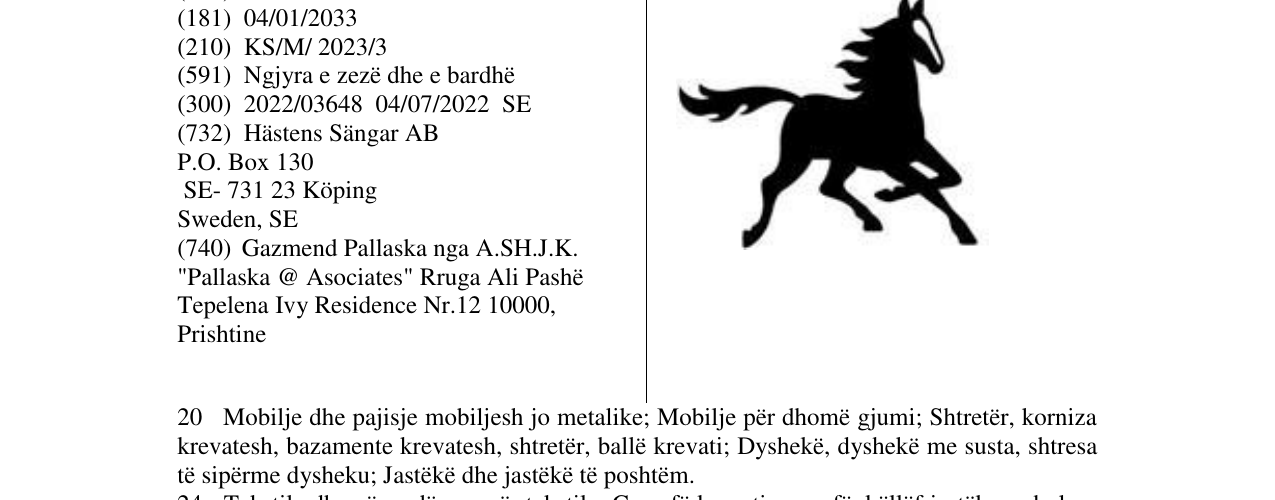Zëri i markës Markë figurative në buletin