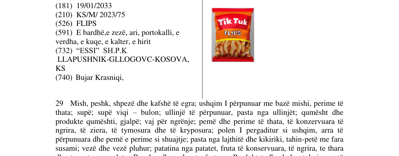 Zëri i markës tik tuk në buletin