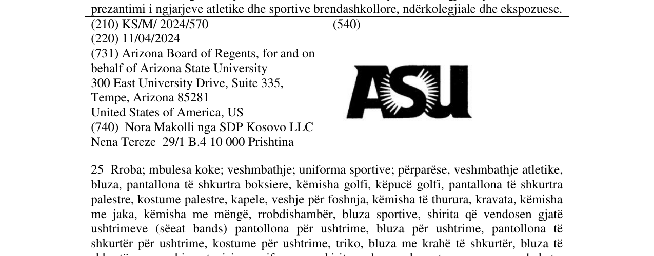 Zëri i markës ASDU në buletin