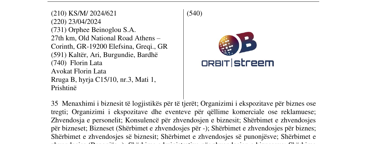 Zëri i markës ORBIT streem në buletin
