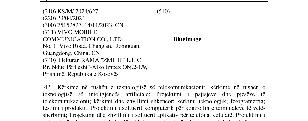 Zëri i markës BlueImage në buletin