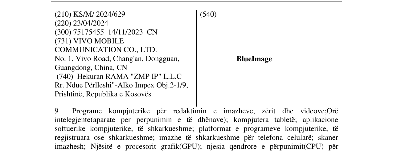Zëri i markës BlueImage në buletin