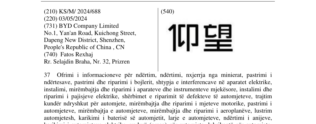 Zëri i markës SHIKONI LART në buletin