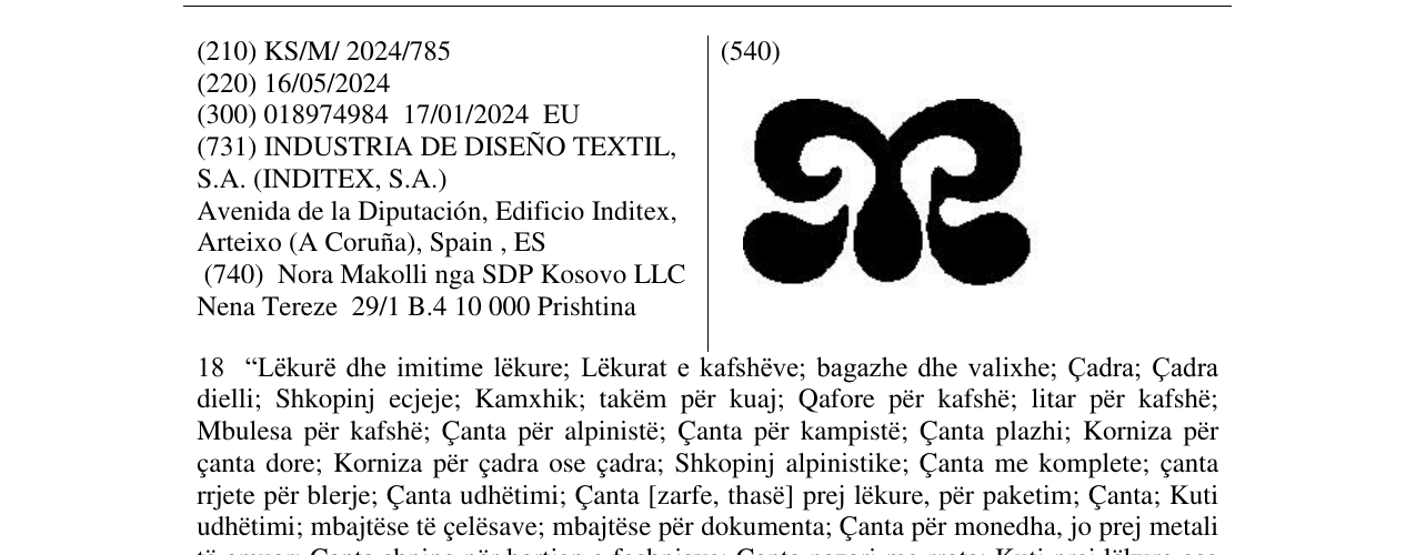 Zëri i markës DEVICE PACIFIC REPUBLIC në buletin