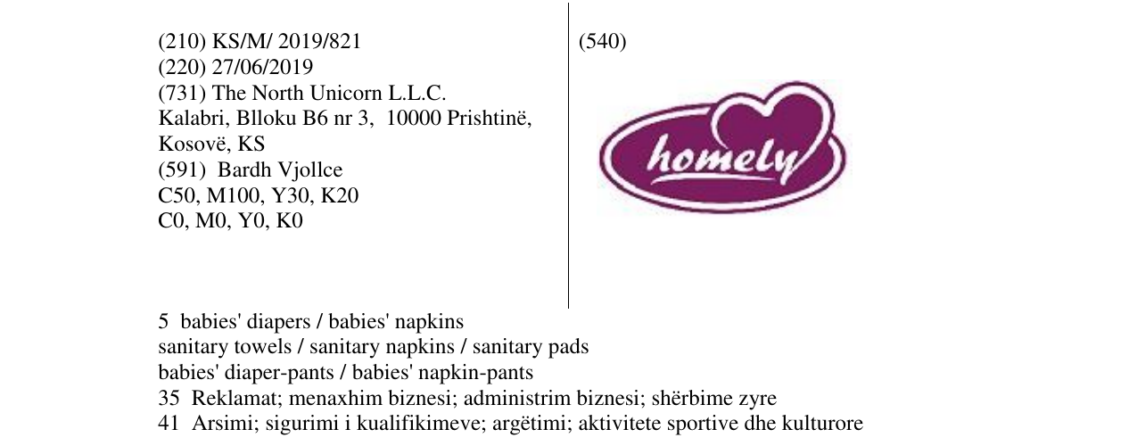 Zëri i markës homely në buletin