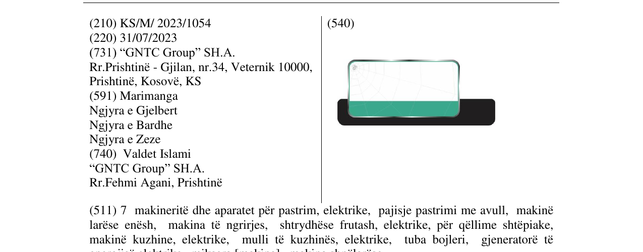 Zëri i markës GNTC në buletin