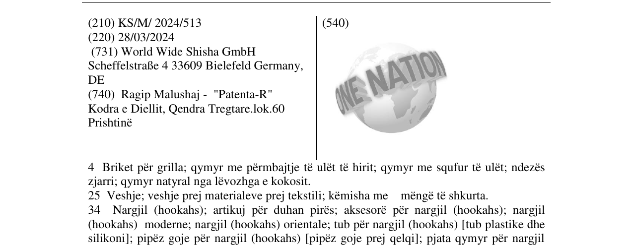 Zëri i markës ONE NATION në buletin