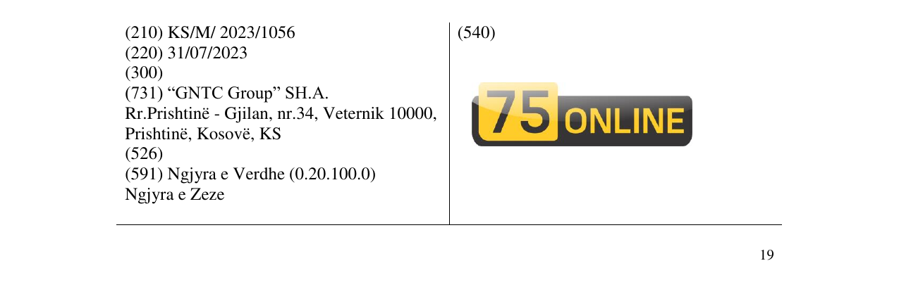 Zëri i markës 75online në buletin