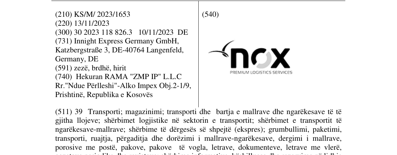 Zëri i markës nox në buletin