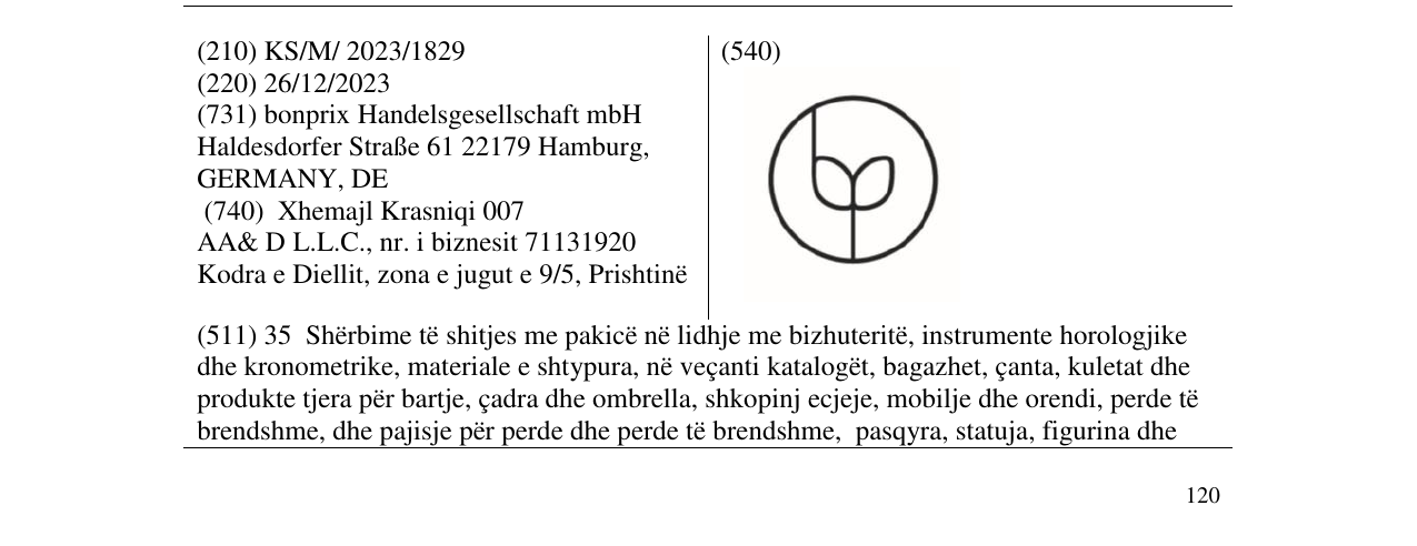 Zëri i markës ZKOS në buletin