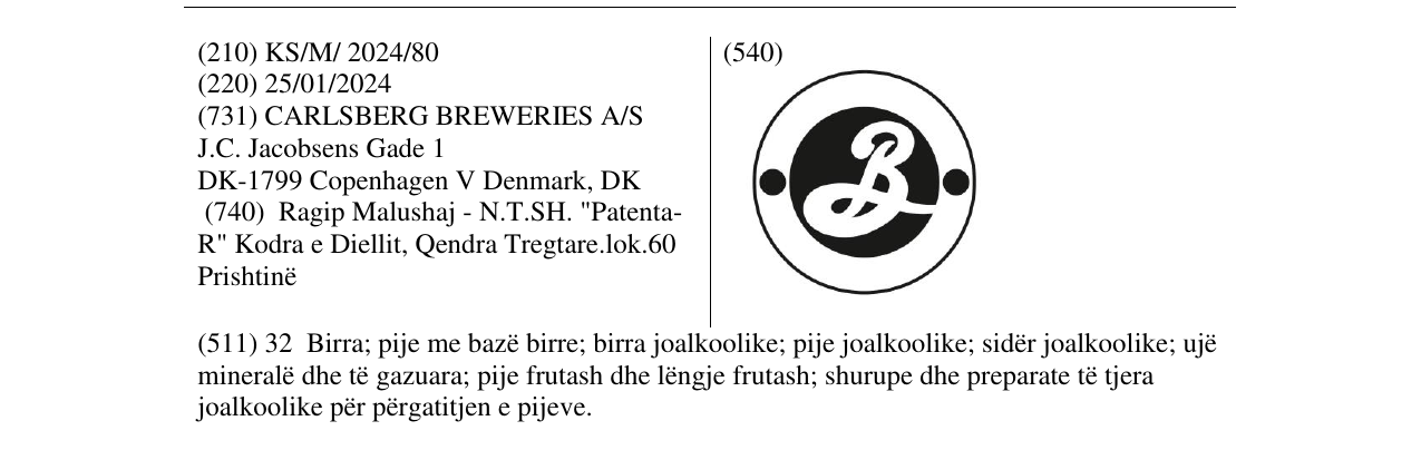 Zëri i markës B në buletin