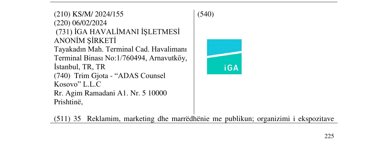 Zëri i markës iGA në buletin