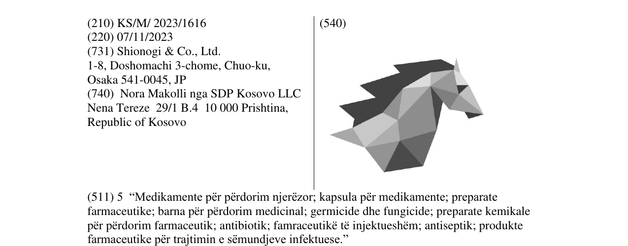 Zëri i markës horse device në buletin