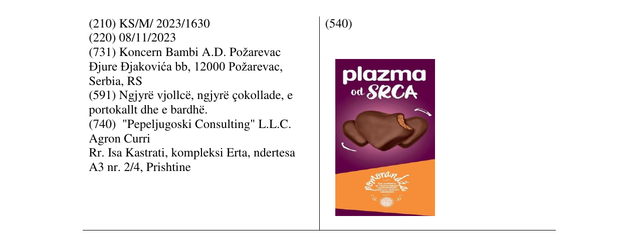 Zëri i markës plazma od srca në buletin
