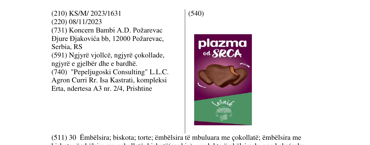 Zëri i markës plazma od srca në buletin