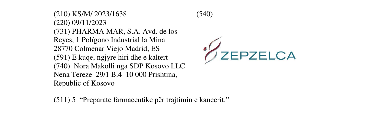 Zëri i markës ZEPZELCA në buletin