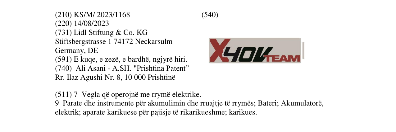 Zëri i markës X4OV TEAM në buletin