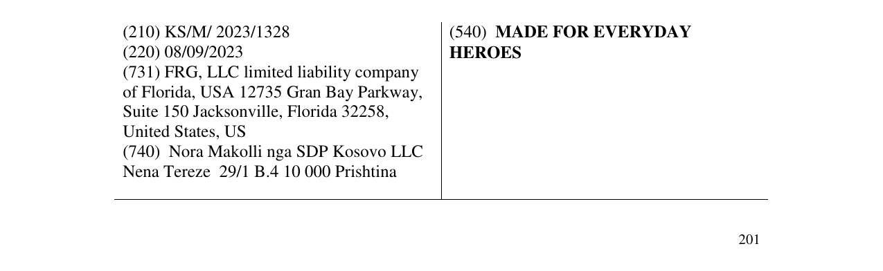 Zëri i markës MADE FOR EVERYDAY HEROES në buletin