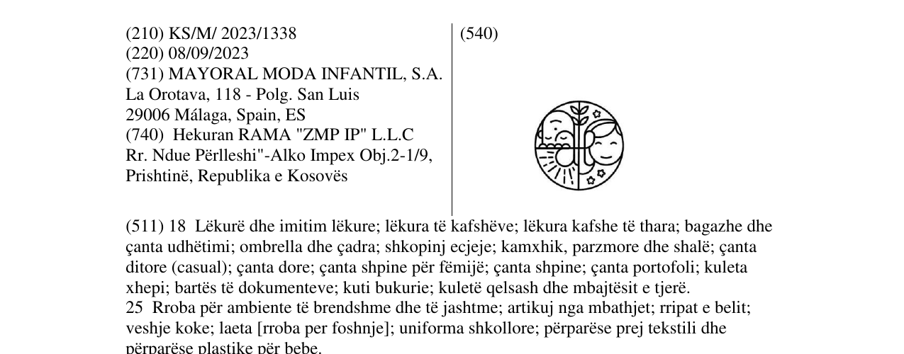 Zëri i markës mayoral në buletin