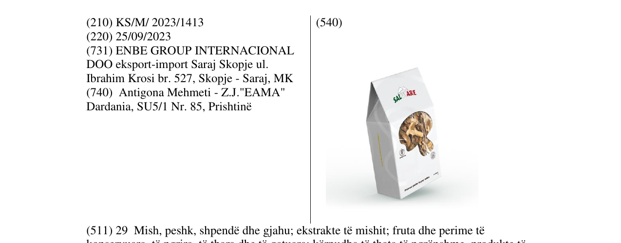 Zëri i markës salutare në buletin