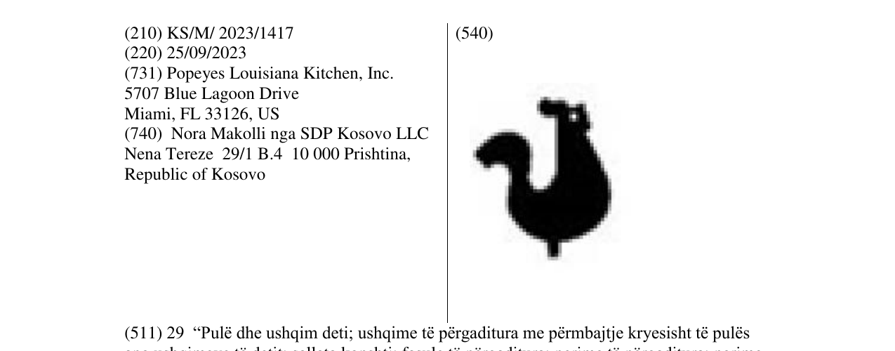 Zëri i markës popeyes në buletin