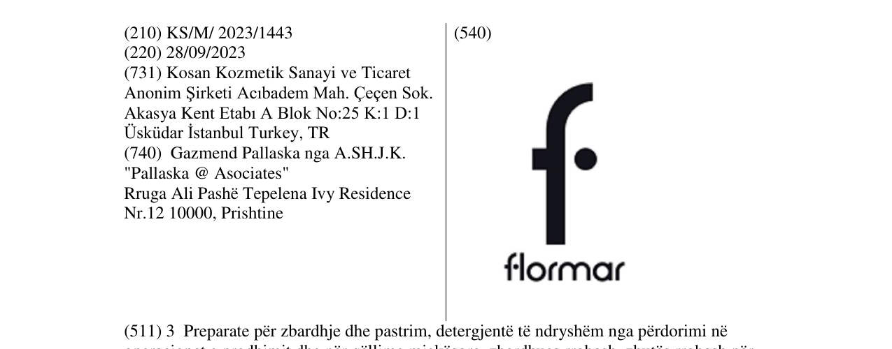 Zëri i markës flormar në buletin