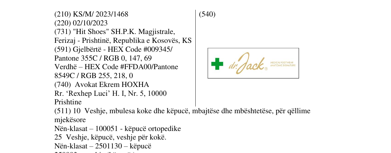 Zëri i markës dr.Jack në buletin
