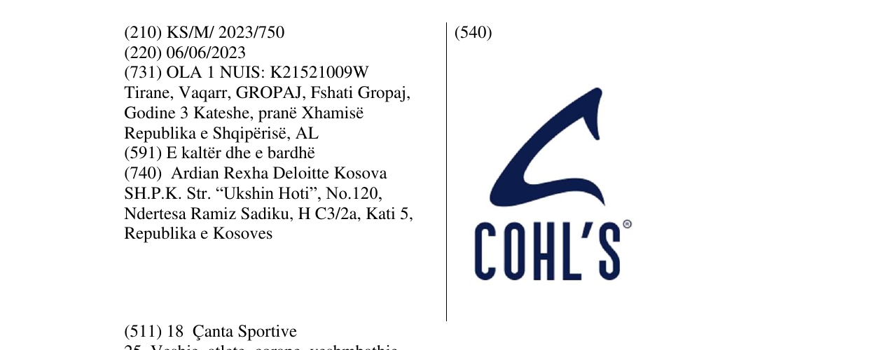 Zëri i markës COHLS në buletin