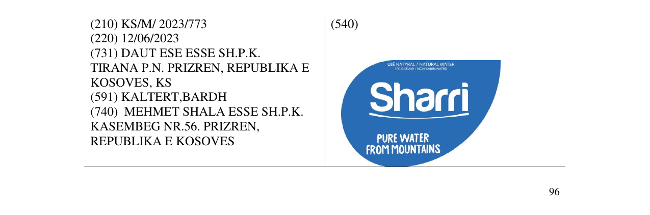 Zëri i markës sharri në buletin
