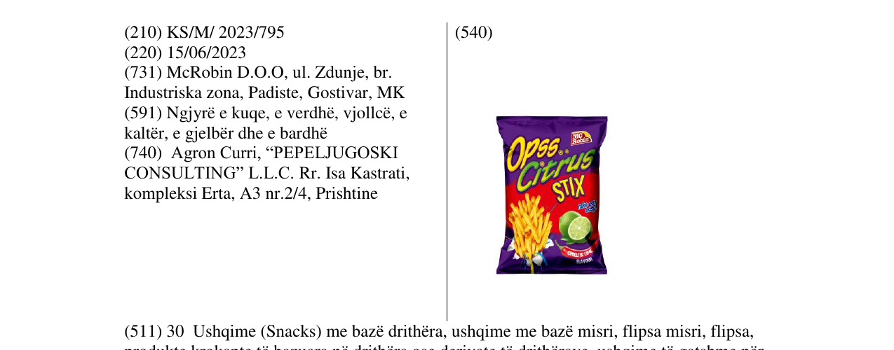 Zëri i markës OPSS në buletin
