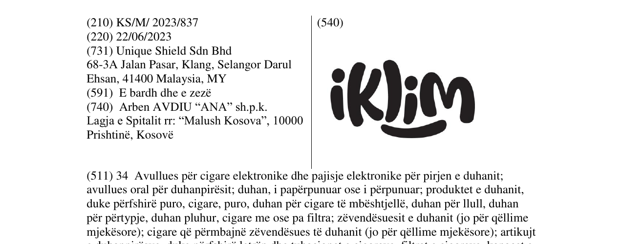 Zëri i markës IKLIM në buletin