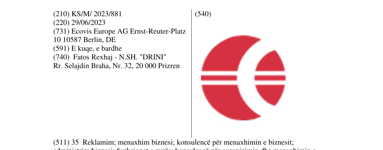 Zëri i markës ECOVIS në buletin