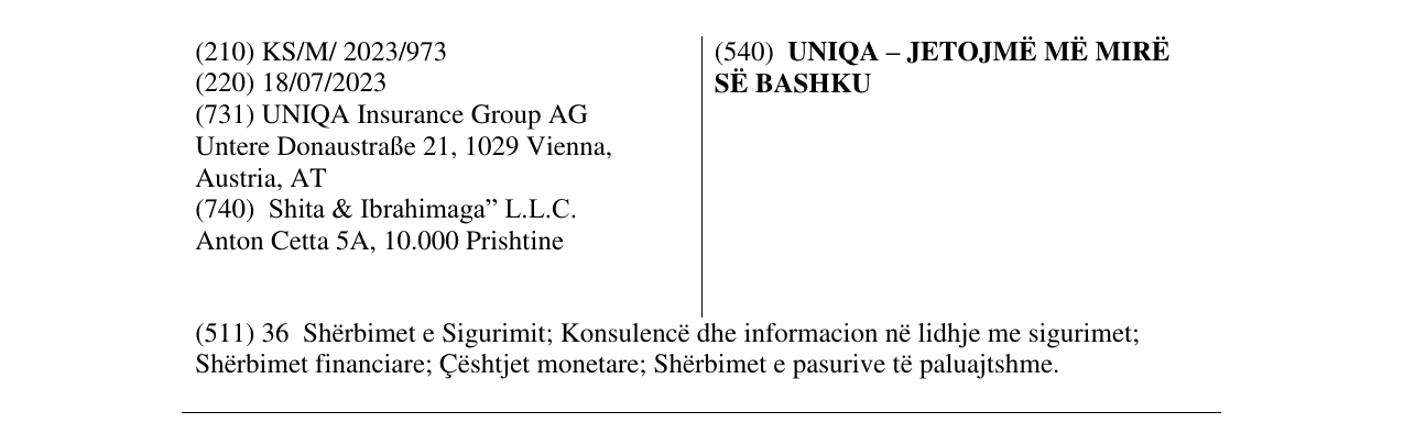 Zëri i markës UNIQA – JETOJMË MË MIRË SË BASHKU në buletin