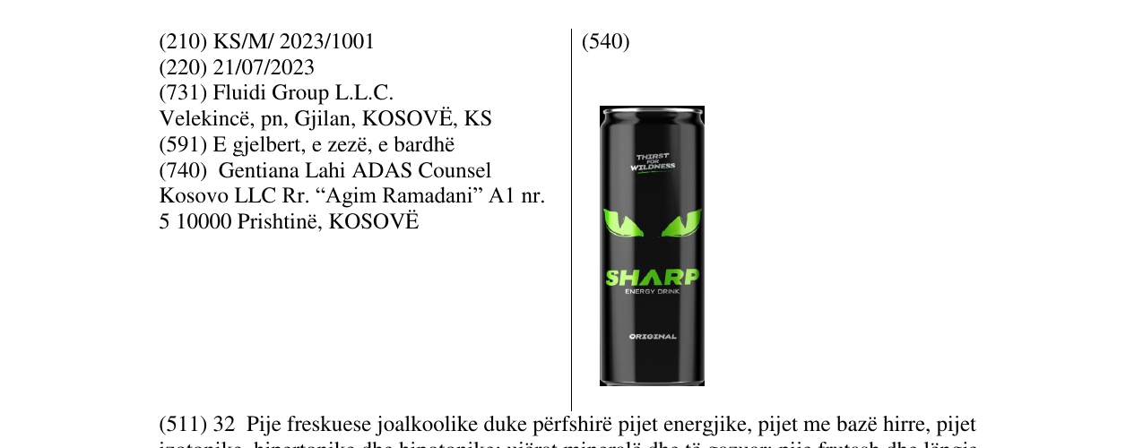 Zëri i markës SHARP në buletin